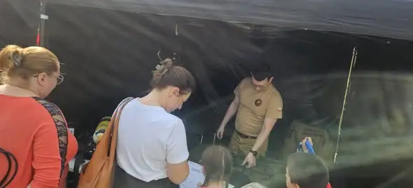 Strażacy z OSP uczyli pierwszej pomocy podczas pikniku organizacji pozarządowych