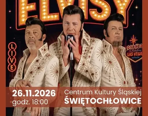 Teatr Rawa zaprasza na muzyczny spektakl komediowy „Duo Elvisy” w Świętochłowicach