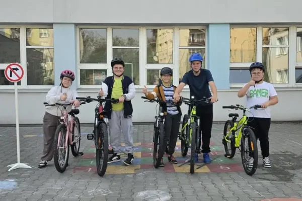 Świętochłowice: ostatni w tym roku egzamin na kartę rowerową w Szkole Podstawowej nr 8