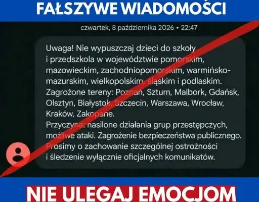 Fałszywe SMS-y z alertami zagrożenia. Policja ostrzega przed nową falą oszustw