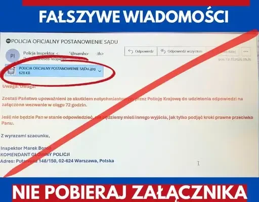 Ostrzeżenie przed oszustwami e-mailowymi – jak reagować?