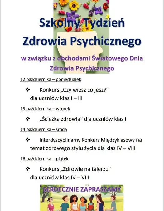 Tydzień Zdrowia w Szkole Podstawowej nr 8 w Świętochłowicach