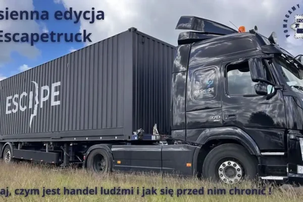Escapetruck wraca na trasę. Rusza jesienna edycja projektu o handlu ludźmi