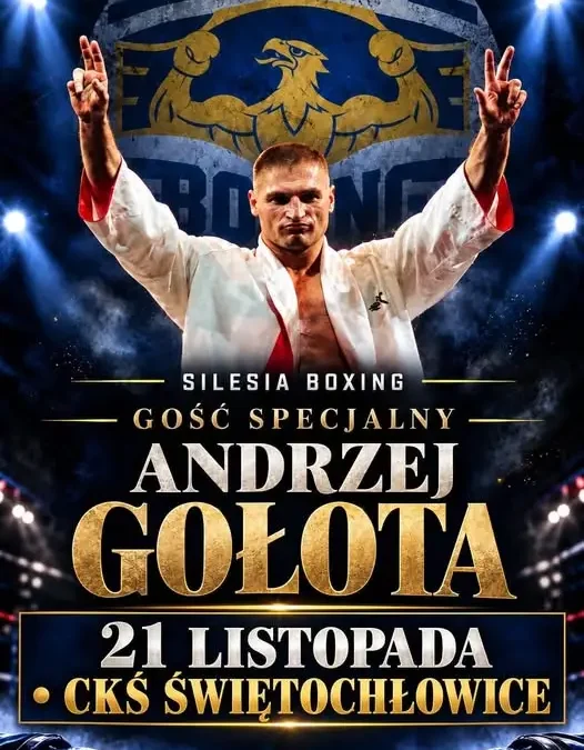 Andrzej Gołota gościem specjalnym gali Silesia-Boxing w Świętochłowicach