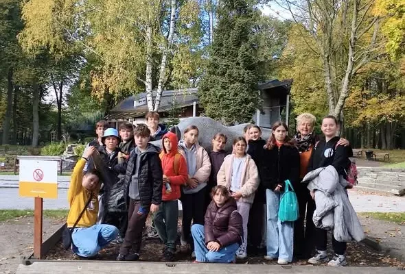 Klasa 6a ze Świętochłowic świętowała Dzień Chłopca w chorzowskim zoo