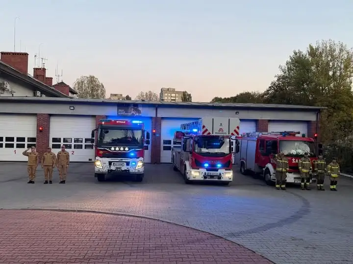 Świętochłowice: Strażacy oddali hołd poległym kolegom z Niska
