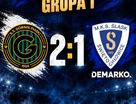 Górnik Piaski wygrywa ze Śląskiem Świętochłowice 2:1 w emocjonującym meczu