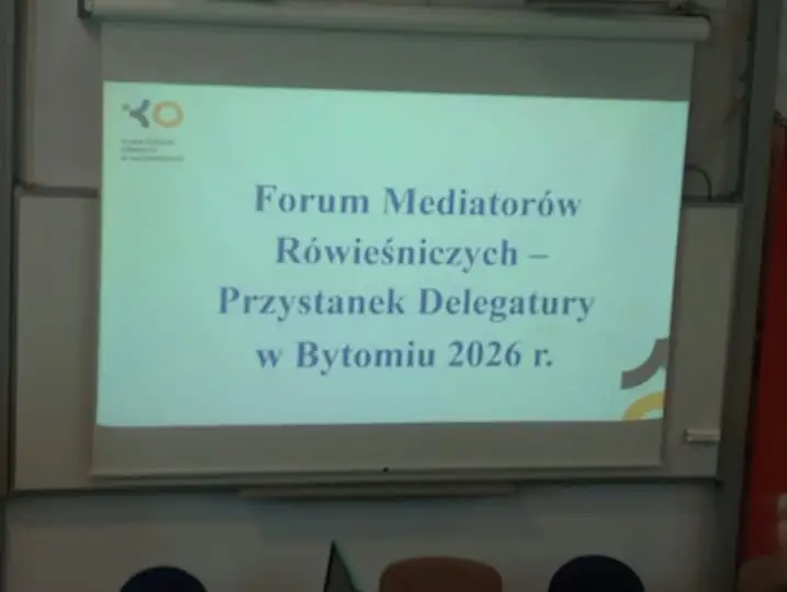 Uczniowie naszej szkoły na Forum Mediatorów Rówieśniczych w Bytomiu
