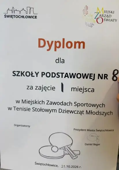 Tenisistki z „Ósemki” ze złotem w Świętochłowicach
